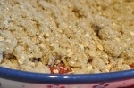 Jordbærcrumble - lækker crumble med jordbær