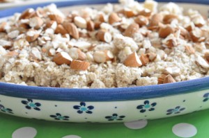 Jordbærcrumble - lækker crumble med jordbær