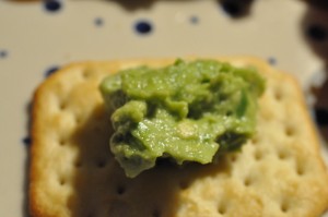 Tuc kiks med guacamole - nem lækker snack