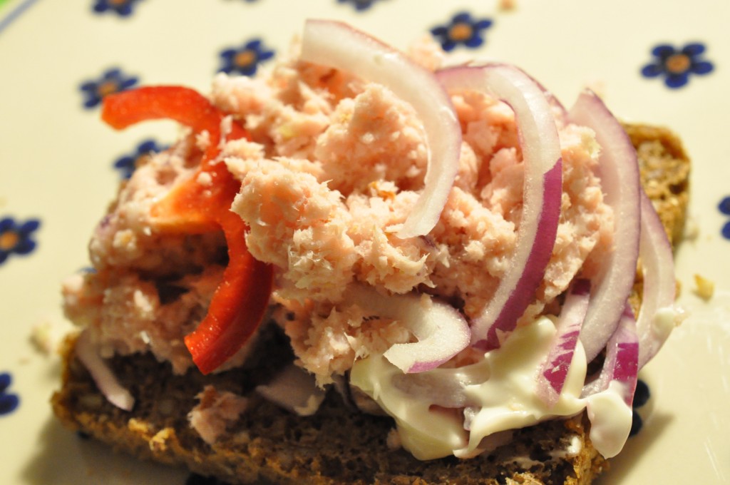 Skinkesalat opskrift - hjemmelavet fuglekvidder