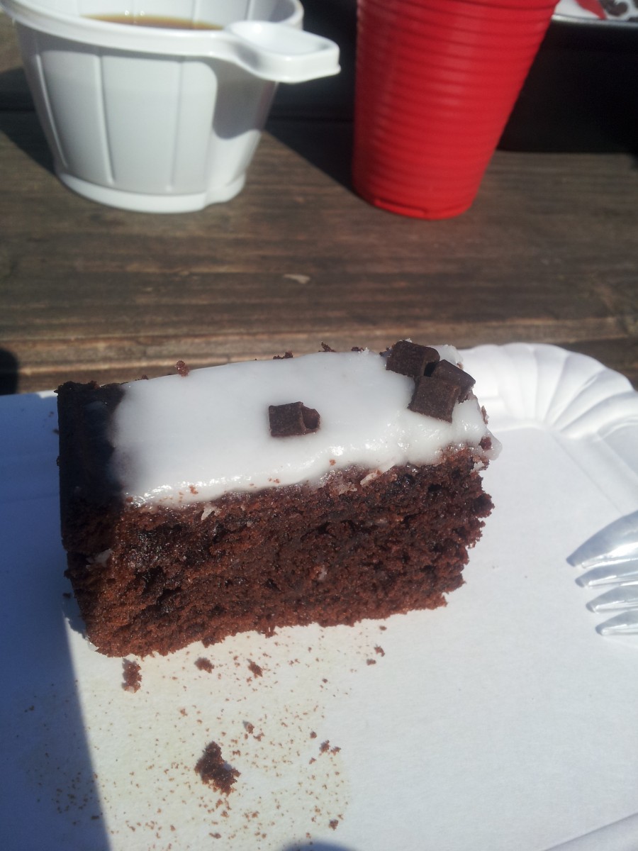 Chokoladekage med skyr - bradepandekage