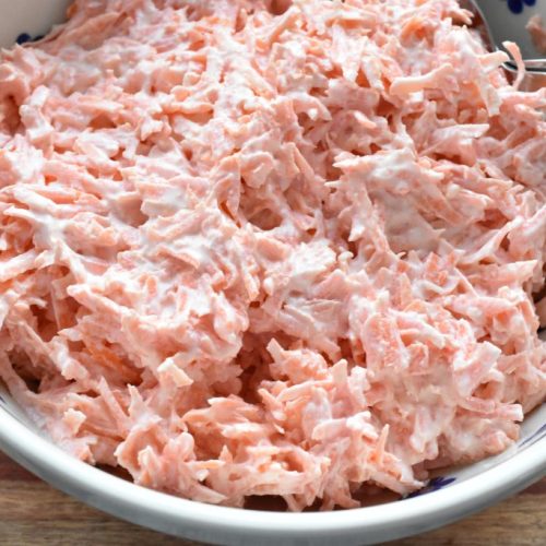 Gulerodstzatziki - nem tzatziki med gulerod