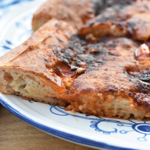 Foccacia brød med pesto - nemt madbrød