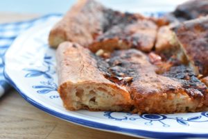 DSC_0827 • nogetiovnen.dk Foccacia brød med pesto - nemt madbrød