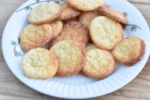 Vanilje småkager - sprøde nemme vaniljetoppe