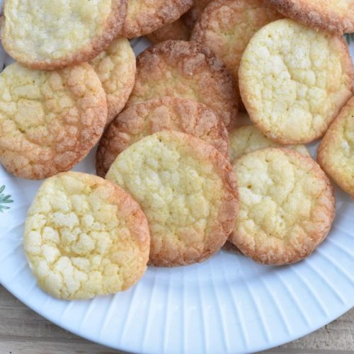 Vanilje småkager - sprøde nemme vaniljetoppe