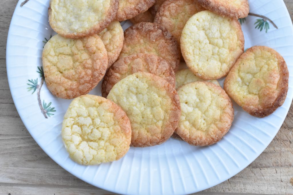 Vanilje småkager - sprøde nemme vaniljetoppe