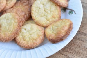 Vanilje småkager - sprøde nemme vaniljetoppe