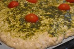 DSC_4399 • nogetiovnen.dk Foccacia med pesto og tomat - madbrød