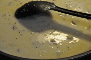 DSC_4466 • nogetiovnen.dk Champignonsauce med fløde - nem opskrift
