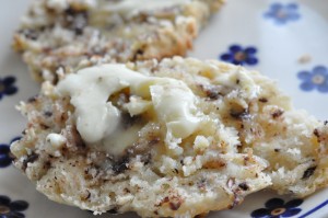 Scones med æble og chokolade nem opskrift