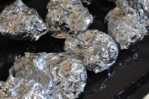 Bagekartofler i ovn - bagte kartofler