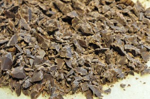 Småkager med chokolade og nødder - cookies