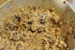 Småkager med chokolade og nødder - cookies