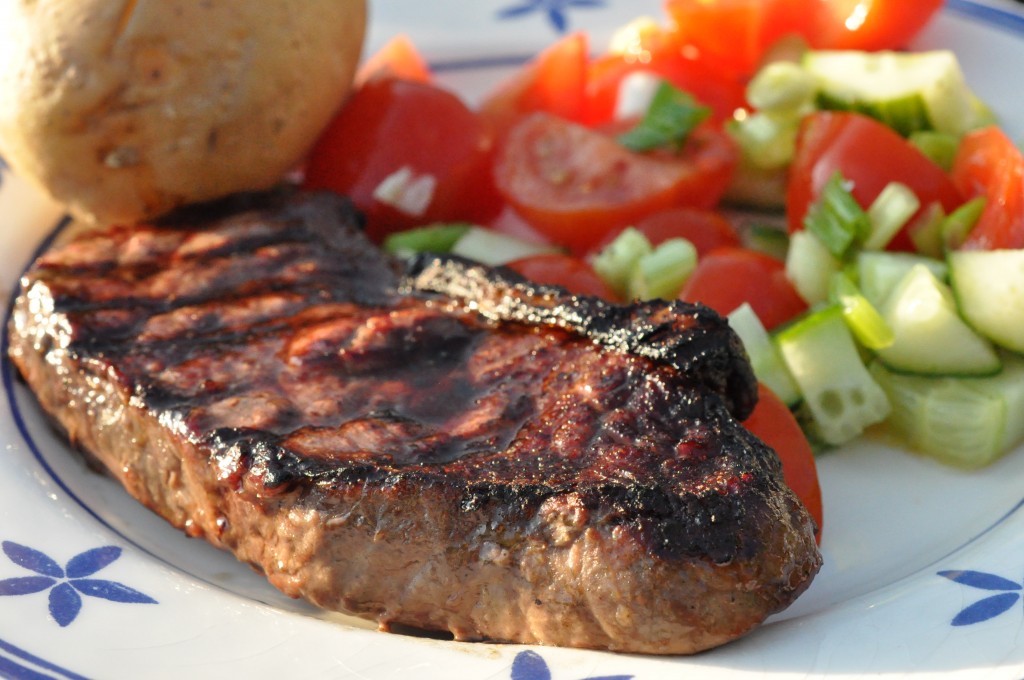 Entrecote på grill nem opskrift på grillet steak