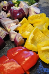 Nakkefilet med tilbehør - på grill eller i ovn