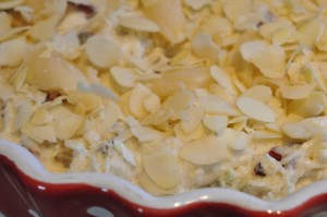 Rabarberkage med marcipan og skyr opskrift 