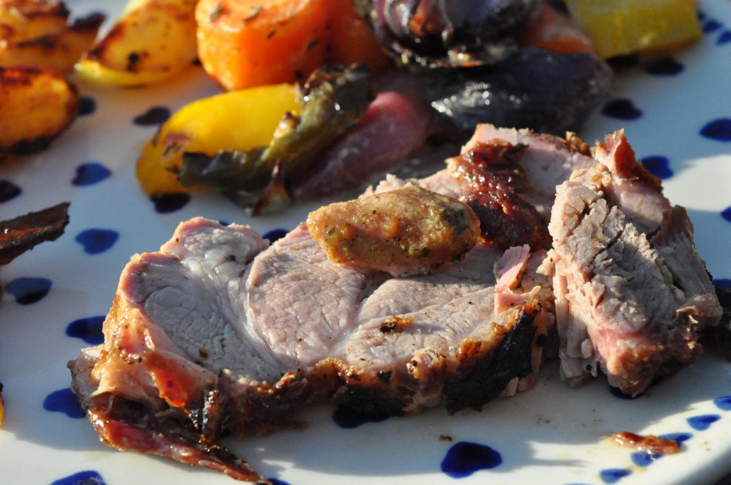 Nakkefilet med tilbehør - på grill eller i ovn