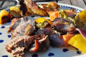 Nakkefilet med tilbehør - på grill eller i ovn