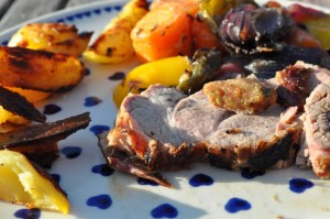 Nakkefilet med tilbehør - på grill eller i ovn