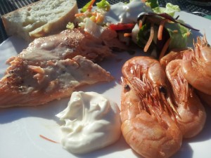 2014-06-14 18.28.52 • nogetiovnen.dk Grillbuffet og himmel og hav i Mariager