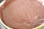 Klassens time kage - chokoladekage som stor bradepandekage