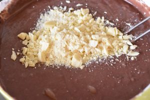 Klassens time kage - chokoladekage som stor bradepandekage