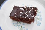 Klassens time kage - chokoladekage som stor bradepandekage