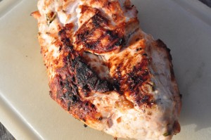 Marineret kalkunbryst med opskrift på marinade