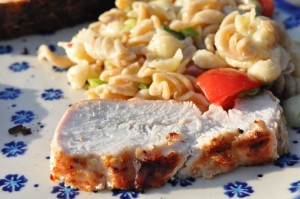 Marineret kalkunbryst med opskrift på marinade