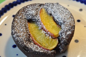 DSC_6690 • nogetiovnen.dk Nektarin muffins med marsbar - svampede chokolademuffins