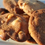 Cookies med agavesirup, nødder og Marsbar