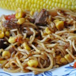 Stegte nudler i soya - chilisauce med oksekød Stop madspild