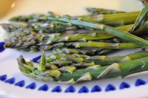 Dampede asparges