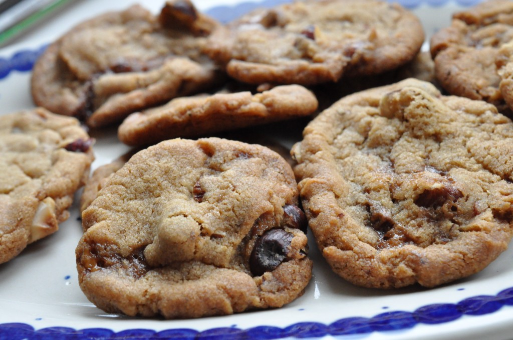 Cookies uden æg med nødder og chokolade