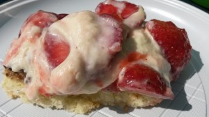 Svigermors jordbærkage