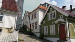 Smukke Bergen og koteletter med sommergrønt