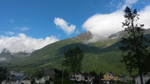 Slalom i Norge og kylling på fjeldtoppen