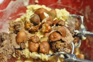 Cookies med Marsbar og hasselnødder