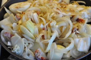 Madtærter med bacon, løg og ost - opskrift