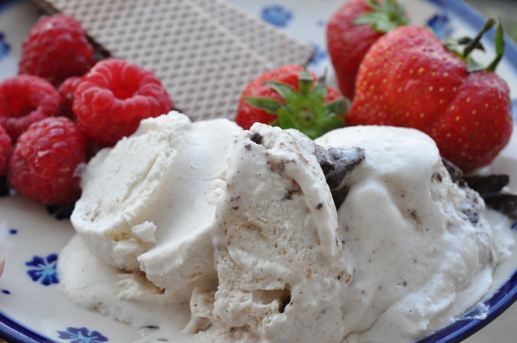 Stracciatella is med kondenseret mælk