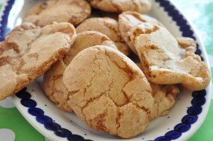Cookies med marcipan og mandler - opskrift