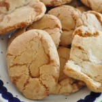 sprøde cookies med mandler og marcipan