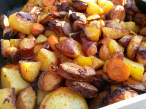 2014-08-26 19.02.29-1 • nogetiovnen.dk Pølsemix i ovn - nem og lækker opskrift