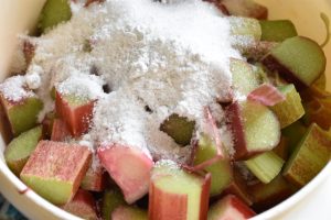 Rabarberkompot i mikroovn - nem opskrift