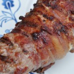 Svinemørbrad i baconsvøb på grill ell. i ovn