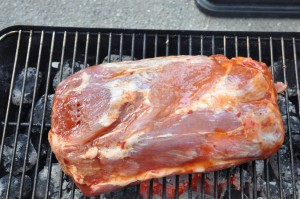 Nakkefilet på grill - med marinade. Nem opskrift