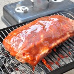 Grillet chili/barbecue marineret nakkesteg