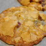 Småkager med kondenseret mælk og mandler - sprøde cookies