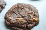 Brownie cookies med kakao & Nutella - opskrift